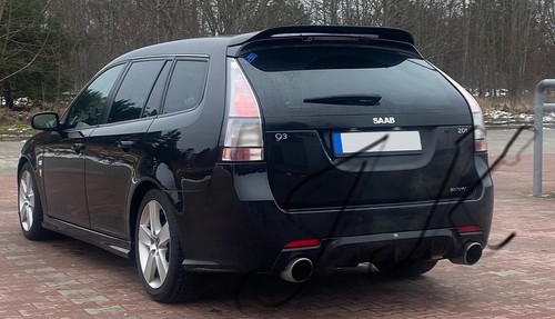 Roof spoiler wing for saab - roof,